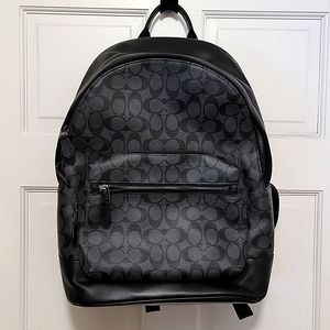 Coach backpack with lap top pocket